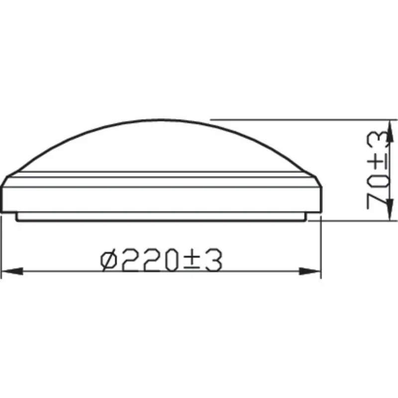 Plafoniera LED Philips Doris CL257, 6W, 600 lm, lumina calda (2700K), IP44, 22cm, Negru Retur ușor