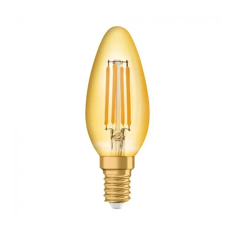 Bec LED Osram Vintage 1906 CLAS B, E14, 4W (35W), 410 lm, lumina calda (2400K), cu filament Nu rata