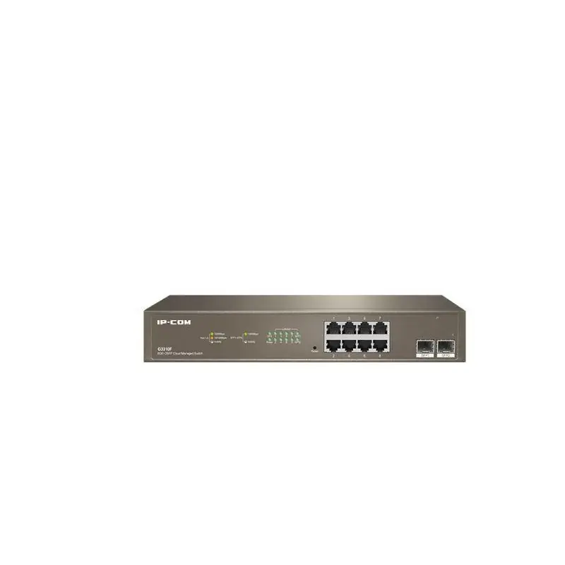 IP-COM 10-Port Gigabit Ethernet managed switch, G3310F Network standard: IEEE 802.3, IEEE 802.3u, IEEE 802.3ab, IEEE 802.3x, IEE Ofertă exclusivă