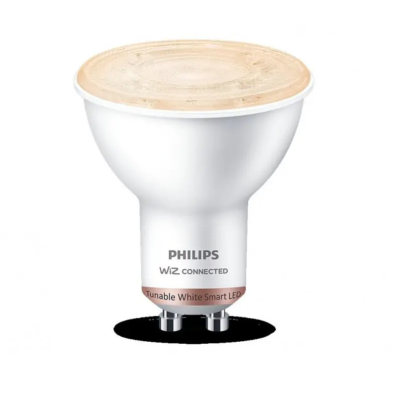 Bestseller Bec LED inteligent Philips Spot PAR16, Wi-Fi, Bluetooth, GU10, 4.7W (50W), 345 lm, lumina alba (2700-6500K)