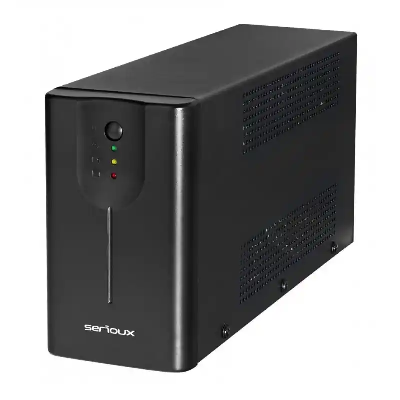 Doar azi UPS Serioux Line Interactive 1200LI,Led, capacitate 1200VA/720W, 4 prize Schuko , baterie 12 V / 7.0 Ah × 2, timp mediu de funct