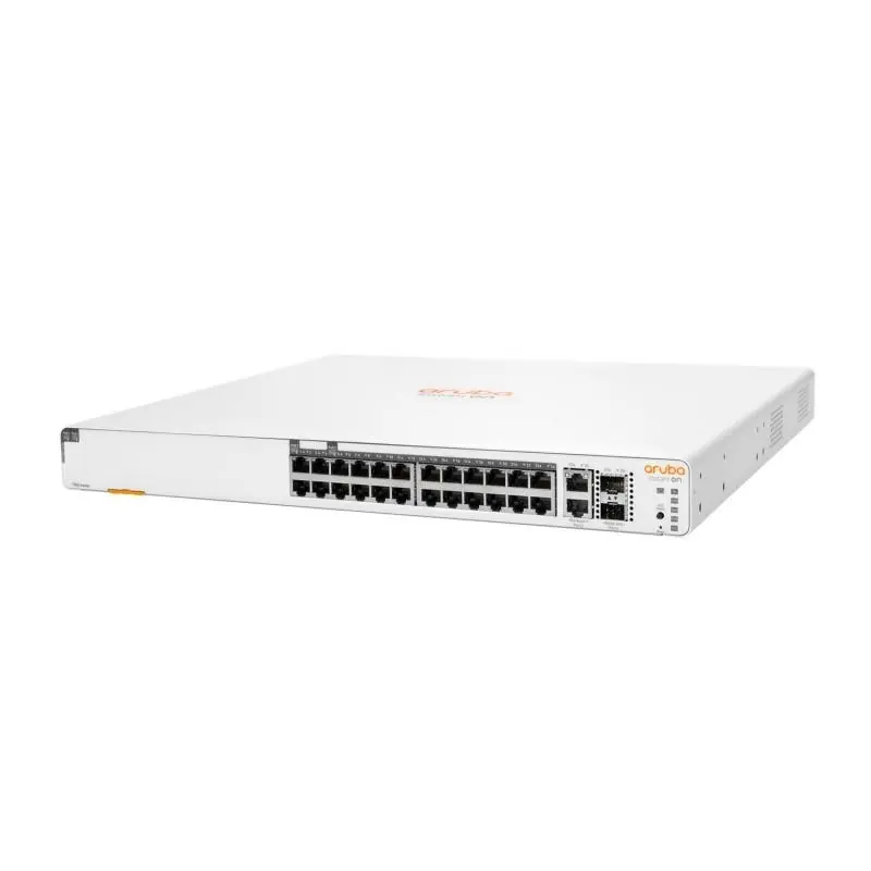 HPE Networking Instant On Switch 20p Gigabit CL4 4p Gigabit CL6 PoE 2p 10GBT 2p SFP+ 370W 1960 Plată securizată