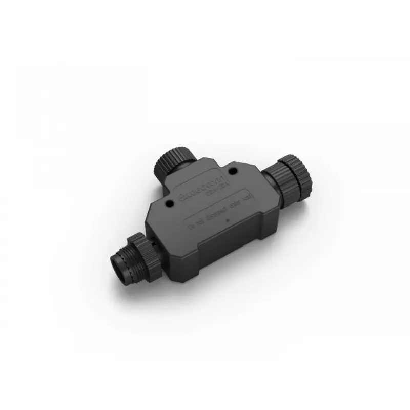 Conector in T Philips Hue pentru LowVolt, IP67, Negru Popular