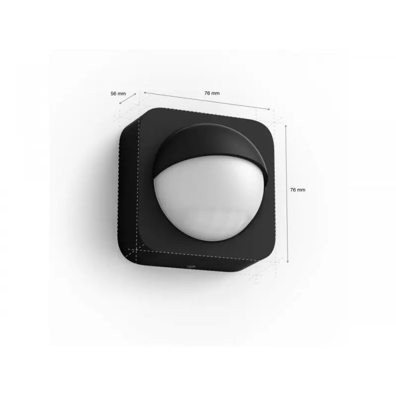 Senzor miscare pentru exterior Philips Hue 160°, instalare wireless, 2xAA, IP54 Vezi acum