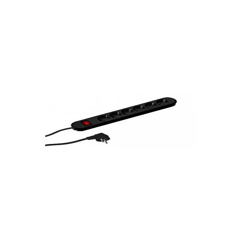 Prelungitor Bachmann SMART 6xCEE7/3 PC, cu intrerupator, lungime cablu 3 m, H05VV-F 3G1.5, NEGRU, demontabil Cel mai vândut