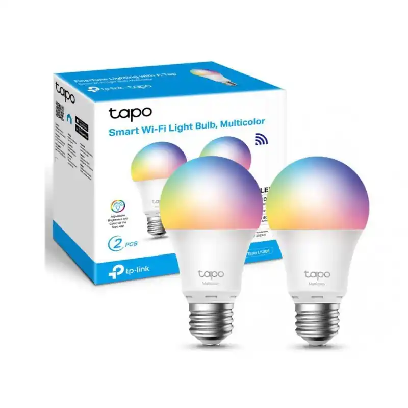 TP-Link Tapo L530E 2 PACK Smart bulb Multicolor Wi-Fi, E27, Wi-Fi Protocol IEEE 802.11b/g/n, Wi-Fi Frequency: 2.4 GHz Wi-Fi, 806 Plată securizată