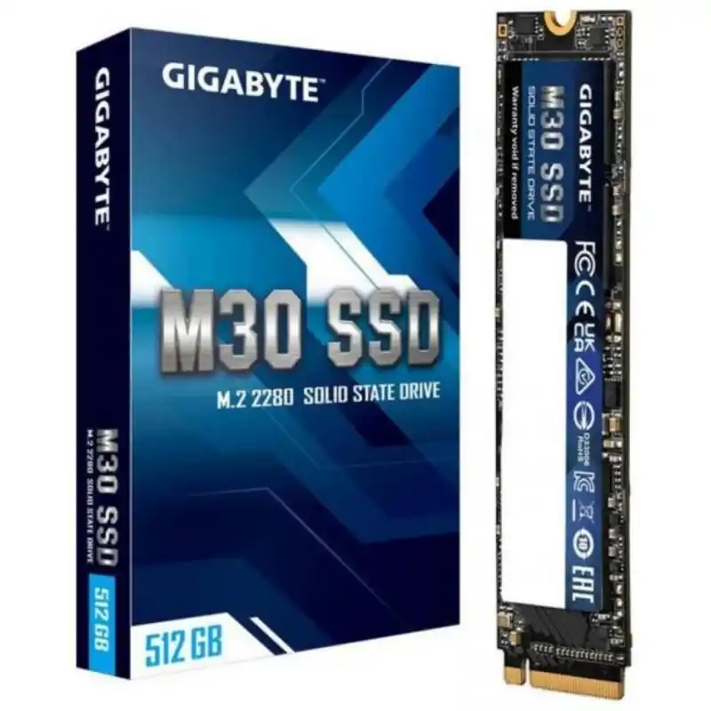 Doar azi Gigabyte SSD M.2 PCIe M30 512GBInterface PCIe 3.0x4, NVMe 1.3 Form Factor M.2 2280 Total Capacity 512GB NAND 3D TLC NAND Flash