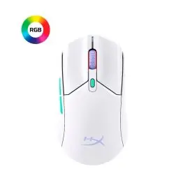 Preț redus HyperX Pulsefire Haste 2 Core Wls - Mouse pentru gaming (alb/verde/mov)