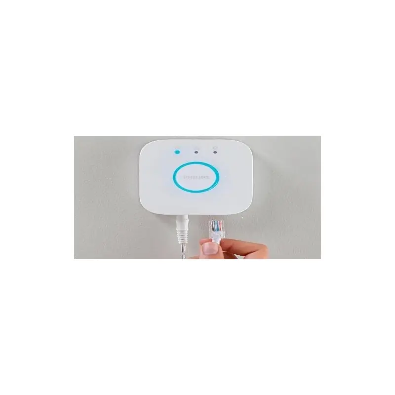 Vezi acum Consola Hue bridge (hub) wireless Philips Hue, Zigbee, compatibil cu gama Hue, control iOS/Android, Apple Home Kit