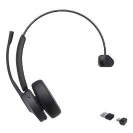 Yealink BH70 Mono UC Căști Fără fir Bandă de fixare pe cap Birou/Call center USB Type-C / USB Type-A Bluetooth Negru Doar azi