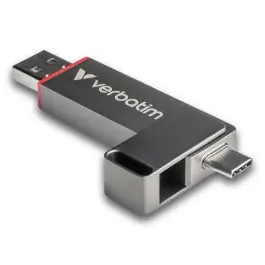 Verbatim Dual QuickStick memorii flash USB 1 TB USB Type-A / USB Type-C 3.2 Gen 1 (3.1 Gen 1) Gri Ofertă exclusivă