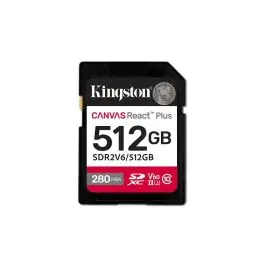 Kingston Technology Canvas React Plus 512 Giga Bites SDXC UHS-II Clasa 10 Reducere extra