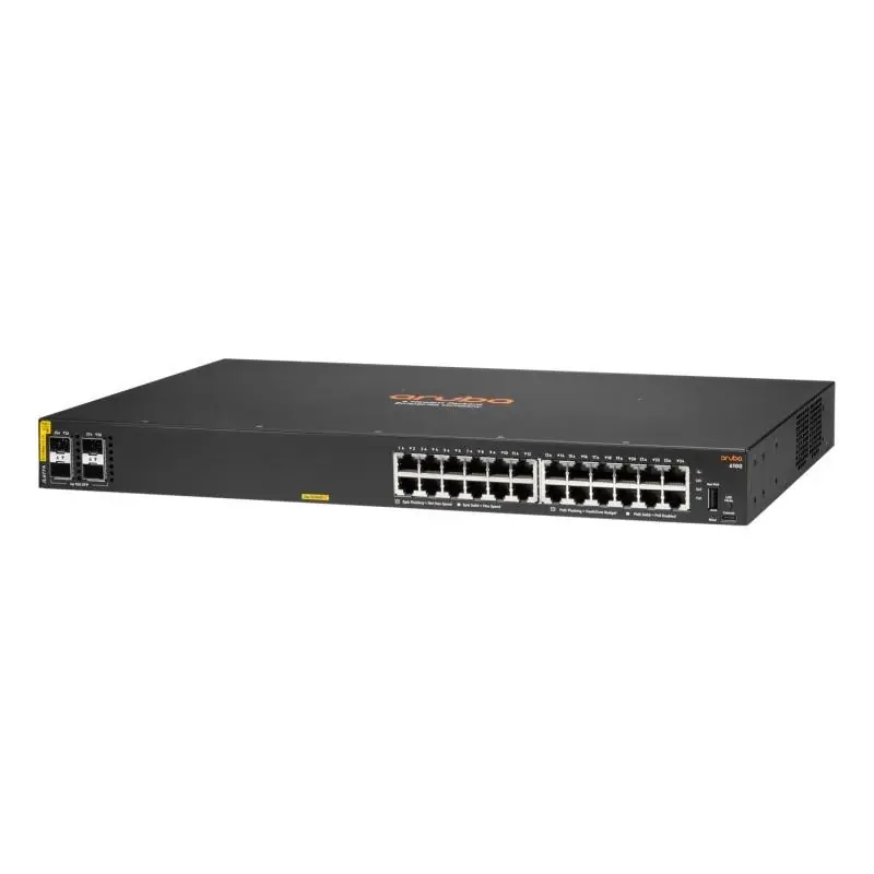 Promoție HPE Aruba Networking CX 6100 24G Class4 PoE 4SFP+ 370W Switch