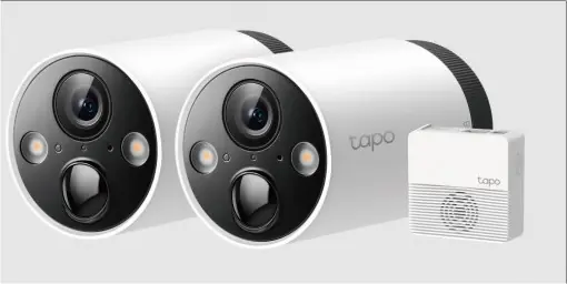 TAPO C420S2 WIFI 2 CAM HOME SECURITY Preferatul clienților