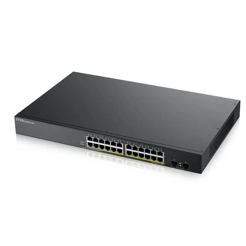 Switch ZYXEL GS190024HPV, 24 port, 10/100/1000 Mbps Preț promoțional