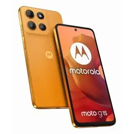 Motorola moto g15 17,1 cm (6.72") Dual SIM Android 15 4G USB tip-C 4 Giga Bites 128 Giga Bites 5200 mAh Portocală Ofertă de sezon