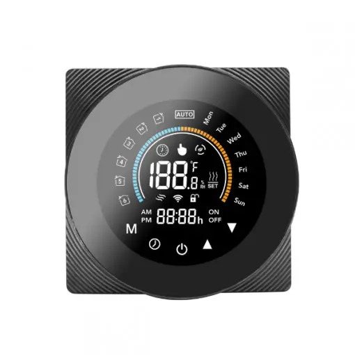 Livrare expres Termostat inteligent WiFi SmartWise, compatibil cu eWeLink, tip C contact uscat, negru