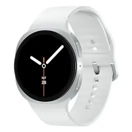 Premium Samsung Galaxy Watch 8 3,81 cm (1.5") AMOLED 44 mm Digitală 480 x 480 Pixel Ecran tactil Argint Wi-Fi GPS