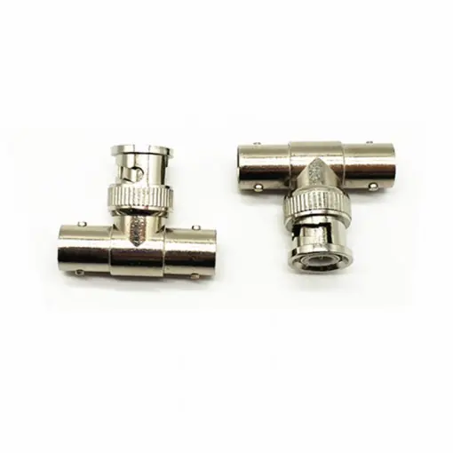 CONECTOR BNC TATA LA 2XBNC MAMA Reducere specială