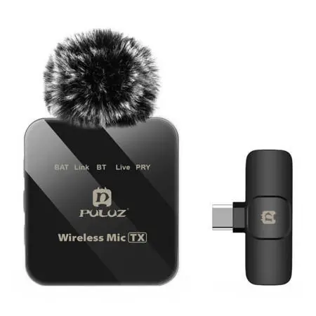 Microfon Lavalier fără fir PULUZ PU648B (USB-C) Cumpără online