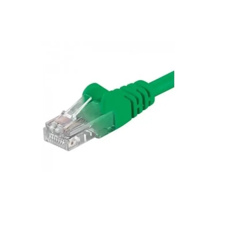 Preferatul clienților Patchcord UTP RJ45-RJ45 Cat.5e 2m verde, UTP-5E-2-GN, pachcord din cupru