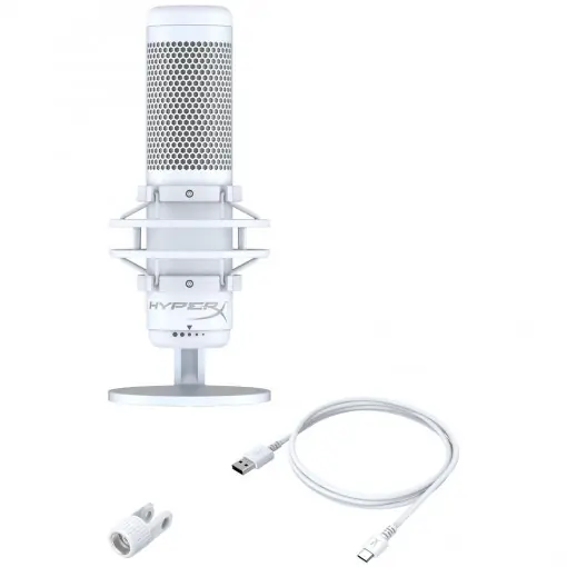 Plată securizată HP HyperX Microfon QuadCast S White