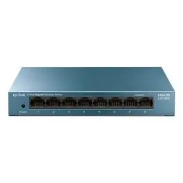 Plată sigură TP-Link LS108G switch-uri Fara management Gigabit Ethernet (10/100/1000) Albastru