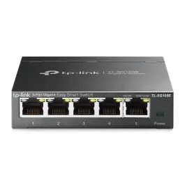 Popular TP-Link TL-SG105E switch-uri Gestionate L2 Gigabit Ethernet (10/100/1000) Negru