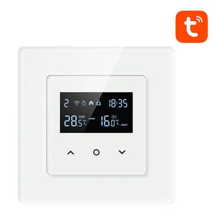Termostat inteligent Avatto WT200-16A-W Încălzire electrică 16A WiFi TUYA Ofertă exclusivă