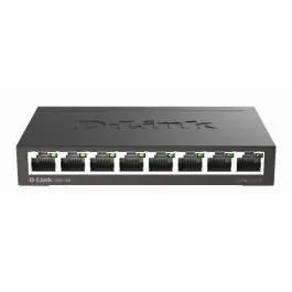 Preț promoțional D-Link DGS-108 switch-uri Fara management L2 Gigabit Ethernet (10/100/1000) Spaţiul de lucru Negru