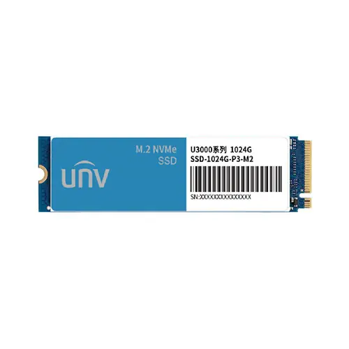 Unitate stocare SSD 1024GB, M.2, PCIe3 NVMe U3000 - UNV SSD-1024G-P3-M2 Bestseller