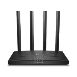 TP-Link Archer C6U router wireless Gigabit Ethernet Bandă dublă (2.4 GHz/ 5 GHz) Negru Bestseller