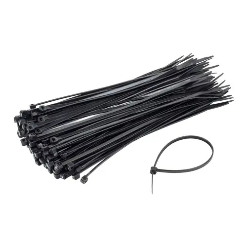 Coliere de plastic 100x2.5 mm, NEGRU, 100 buc TCP-100-2.5-B Disponibil imediat