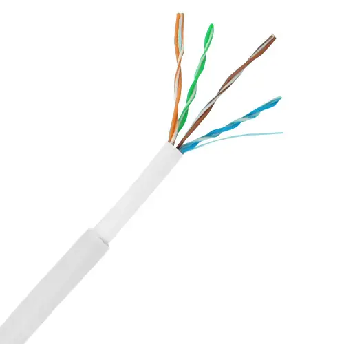 Cablu UTP DE EXTERIOR double jacket, cat 6, cupru, 305m, 4x2x23 AWG - eRaya NET6PDG-305 Reducere extra