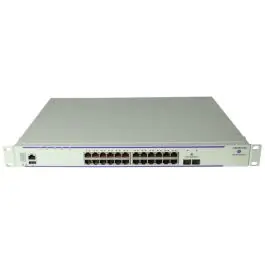 Switch Alcatel-Lucent OmniSwitch 6450, 24x PoE, 2x 1G/10G SFP+, 1U rackmount - second hand Bestseller