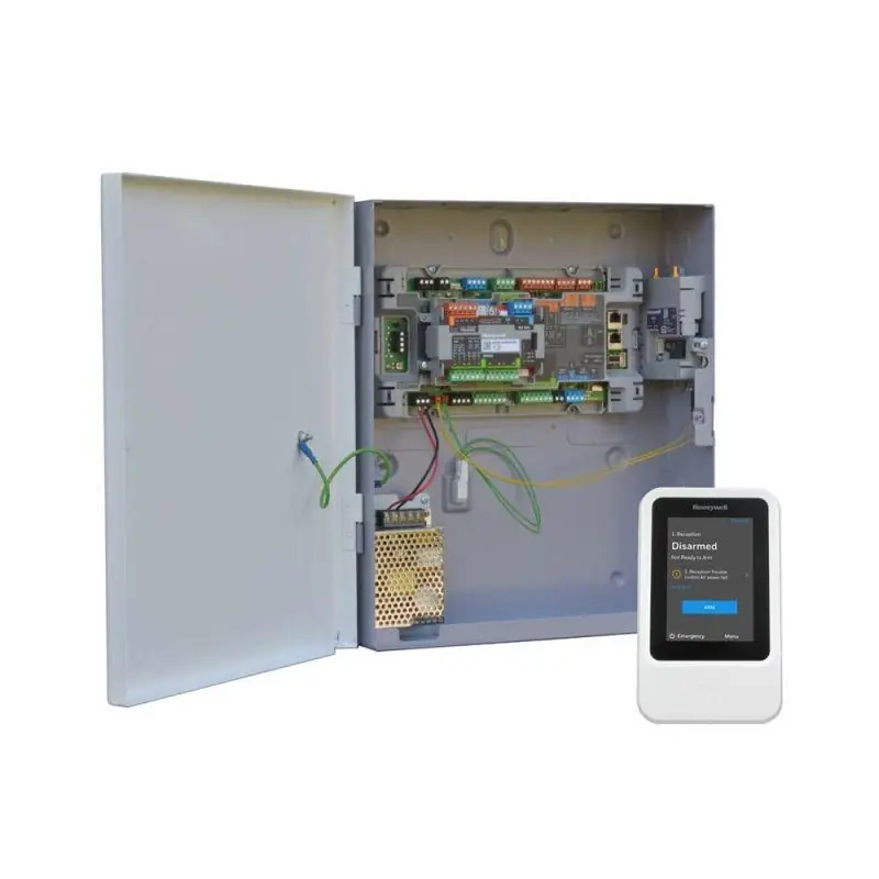 Cumpără online Kit alarma 4G MAXPRO MPIP2KIT02 Honeywell, kitul cuprinde: MPIP2000E x 1 buc, MPIBXM35 x 1 buc, MPIKTSPRX x 1 buc, MPICLTEE x 1