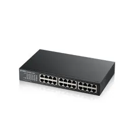 Livrare gratuită Zyxel GS1100-24E Fara management Gigabit Ethernet (10/100/1000) Negru