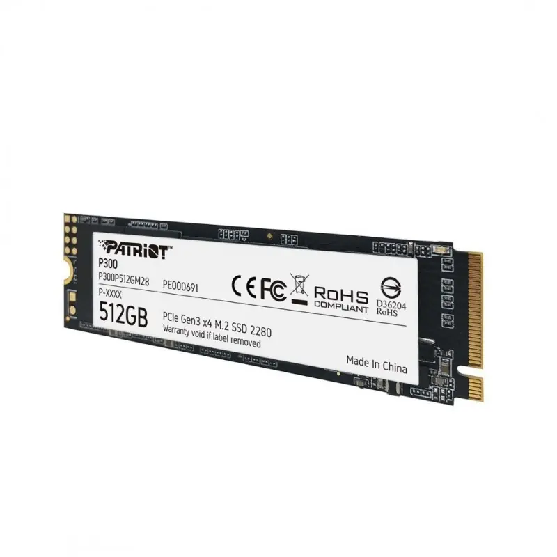 Doar azi SSD Patriot P300 512GB, NVMe, M.2 2280