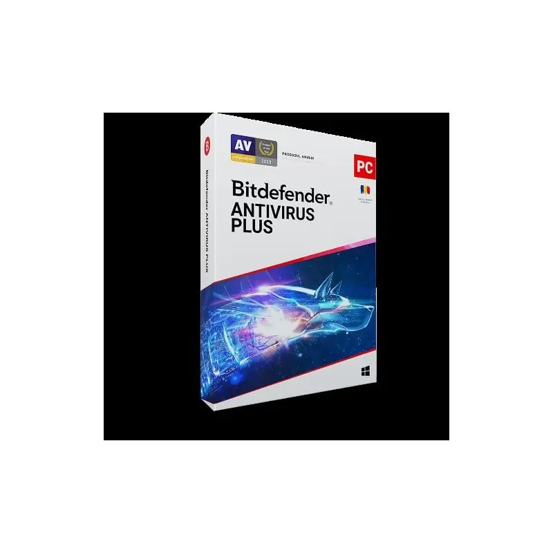 Licenta retail Bitdefender Antivirus Plus - protectie de bazapentru PC-uri Windows, valabila pentru 1 an, 5 dispozitive, new Ofertă de sezon