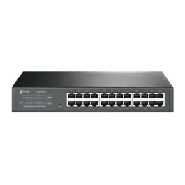 Plată securizată TP-Link TL-SG1024DE switch-uri Gestionate L2 Gigabit Ethernet (10/100/1000) Negru