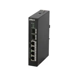 Livrare expres Dahua Technology PFS4206-4P-96 switch-uri Gestionate L2 Fast Ethernet (10/100) Power over Ethernet (PoE) Suport Negru