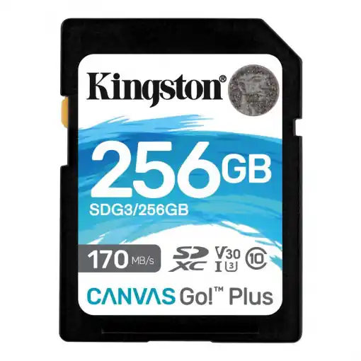Noutate SD CARD KS 256GB CL10 UHS-I CANV GO PLUS