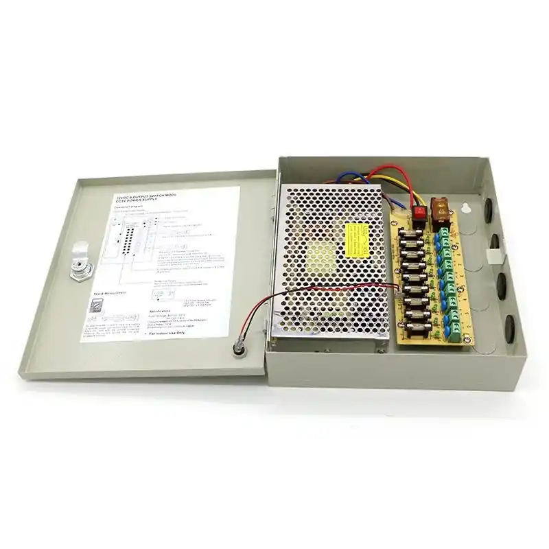 Sursa de alimentare 10A cu 9 iesiri protejate LN-IPS12V10A-9 alimentare 12v DC Adjustable Range: ±10% Rated Voltage Voltage Tole Chilipir
