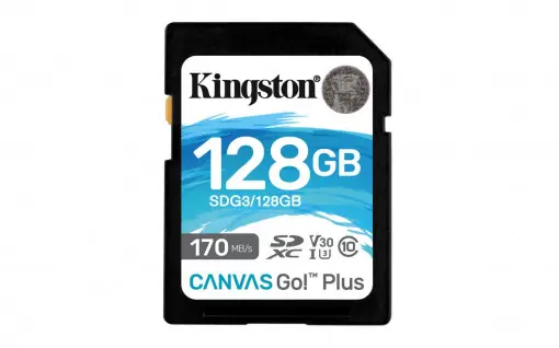 SD CARD KS 128GB CL10 UHS-I CANV GO PLUS Bestseller