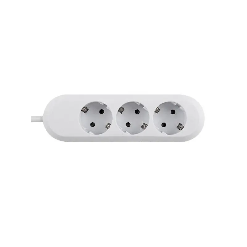 Prelungitor Bachmann SMART 3xCEE7/3, fara intrerupator, lungime cablu 3m, H05VV-F 3G1.5, alb, nedemontabil Ofertă specială