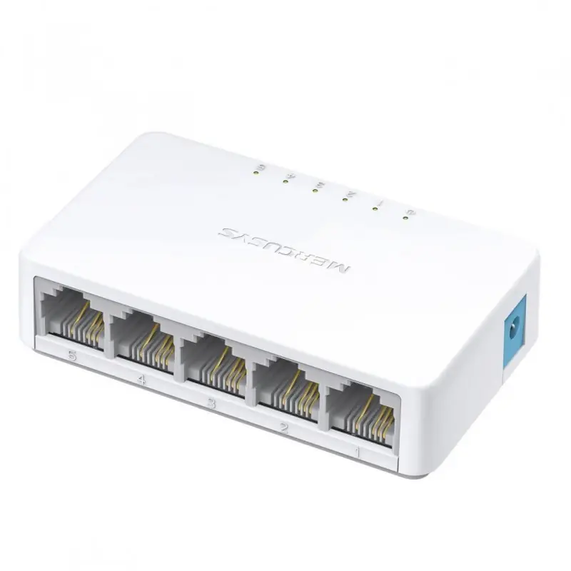 Preferatul clienților Switch Mercusys MS105, 5 Port, 10/100 Mbps