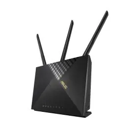 Plată sigură ASUS 4G-AX56 router wireless Gigabit Ethernet Bandă dublă (2.4 GHz/ 5 GHz) Negru