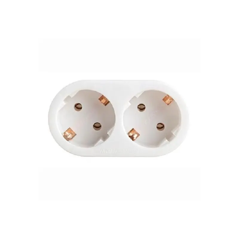 Multistecker Bachmann, 2 prize, putere maxima: 3600W, tensiune alimentare: 230V, amperaj: 16A, culoare alba Disponibil imediat