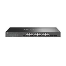 TP-Link Omada SG3428 switch-uri Gestionate L2/L3 Gigabit Ethernet (10/100/1000) 1U Negru Retur gratuit