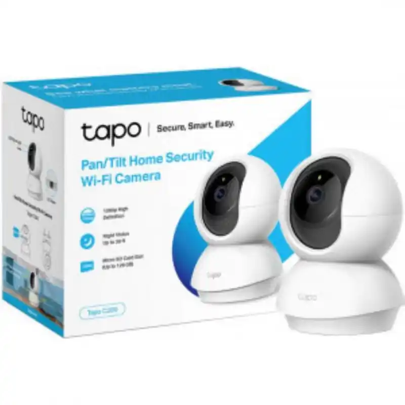 Plată sigură Camera Supraveghere WIFI Tp-link, wireless Tapo C200, Senzor 1/2.9", 1080p, 15fps, Cerințe sistem: iOS 9+, Android 4.4+, Distanț